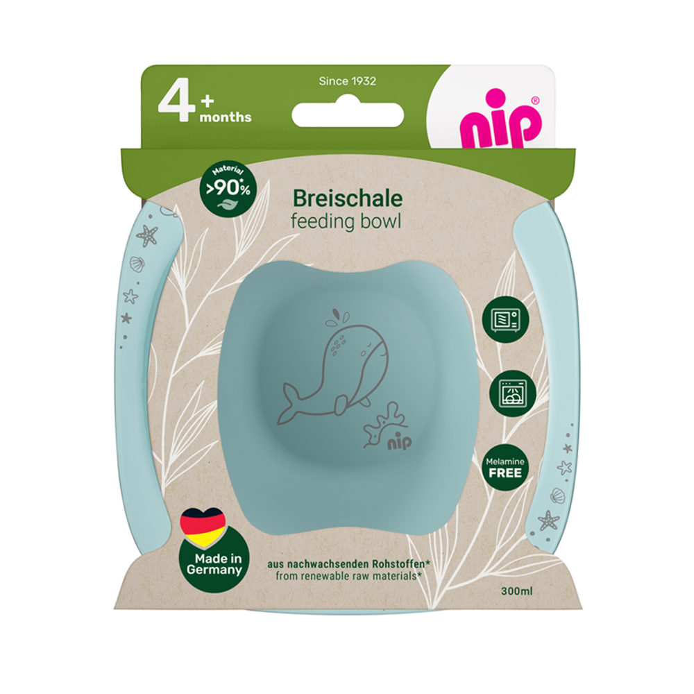 nip® Dječije zdjelice Breischale 300ml 2kom, Plave slika 4