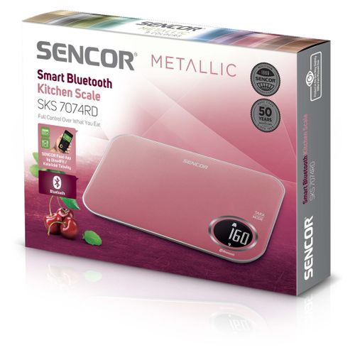 Sencor Pametna Bluetooth Kuhinjska Vaga SKS 7074RD slika 15