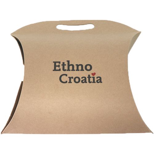 Kutija poklon kartonska Ethno Croatia Pillow box 32x30x12 cm slika 3