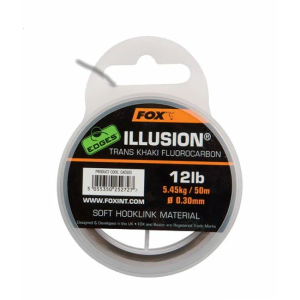 Fox Edges Illusion Soft Hooklink 50m / 12lb / 0.30mm (CAC605)