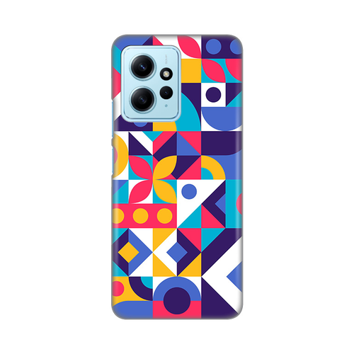 Torbica Silikonska Print Skin za Xiaomi Redmi Note 12 4G (EU) Colorful Mosaic slika 1