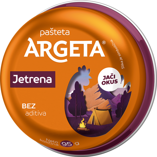 Argeta kokošja jetrena pašteta 95 g slika 1