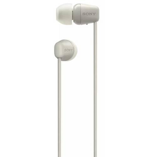 Sony slušalice WIC100C.CE7 BT, in-ear, bežične, beige slika 2