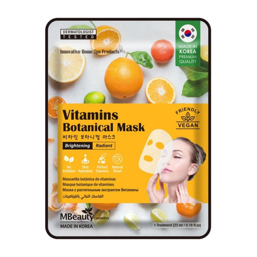 MBeauty maska za lice sa vitaminima 1 kom slika 1