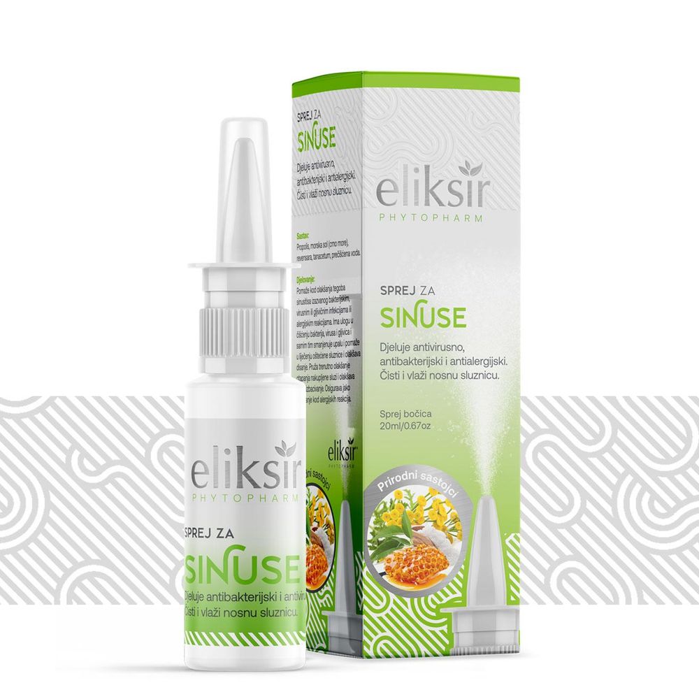 ELIKSIR SPREJ ZA SINUSE 20ML slika 1