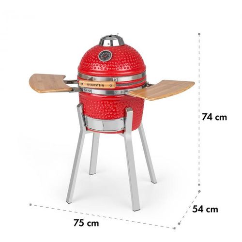 Princesize Pro kamado roštilj crveni slika 14