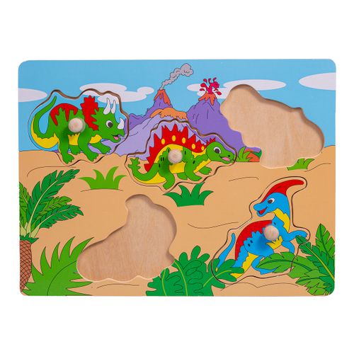 Drvene puzzle Smily Play Dinosaur slika 3