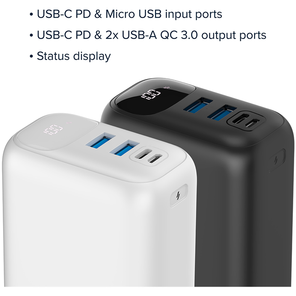 CANYON PB - 301, Power bank 30000mAh Li-poly battery slika 6