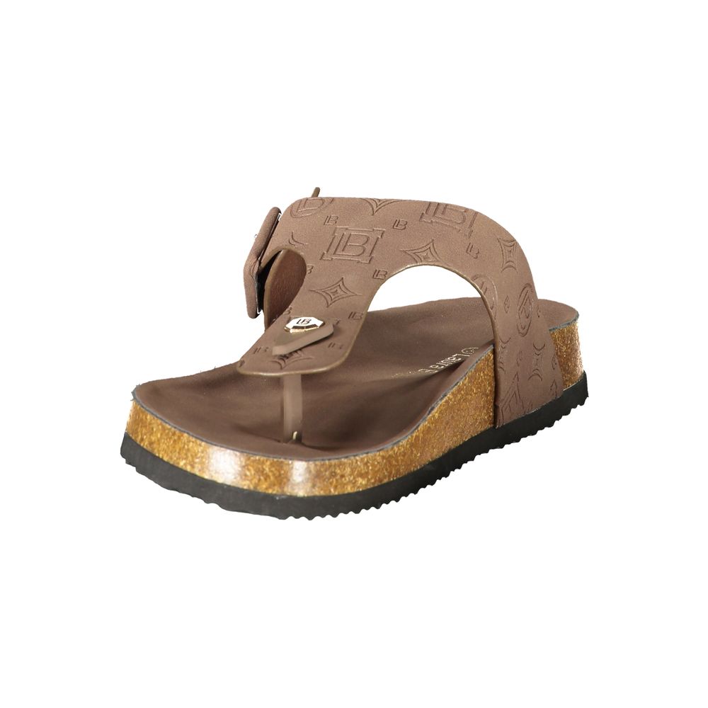 LAURA BIAGIOTTI WOMEN'S BROWN SLIPPER FOOTWEAR slika 3