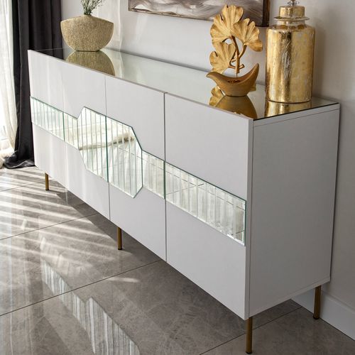 Milan - White, Gold White
Gold Console slika 7