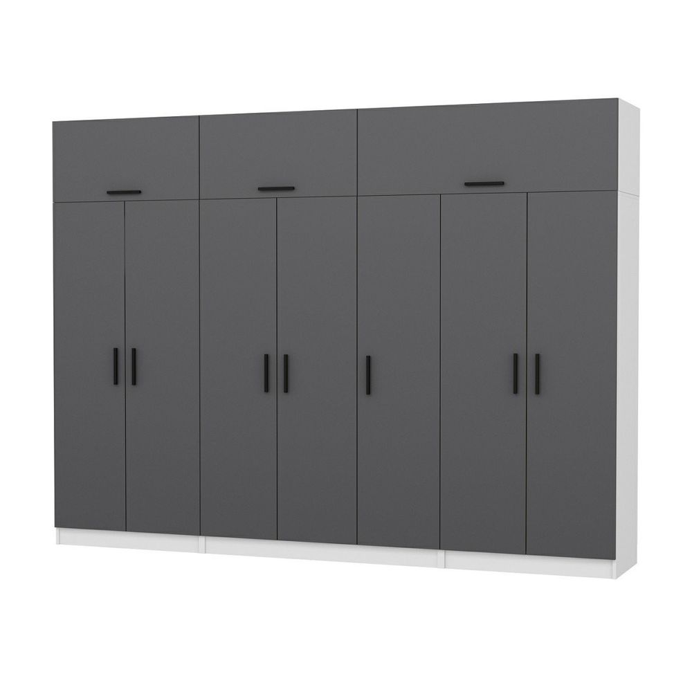 Kale - 5150 Anthracite Bijela Garderoba slika 7