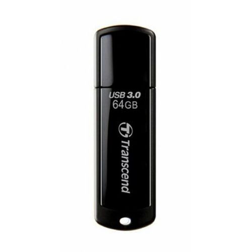 Transcend TS64GJF700 USB 64 GB, JetFlash 700, USB3.0, 80/25 MB/s, Black slika 1