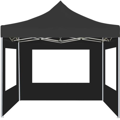 Profesionalni sklopivi šator za zabave 3 x 3 m antracit slika 12