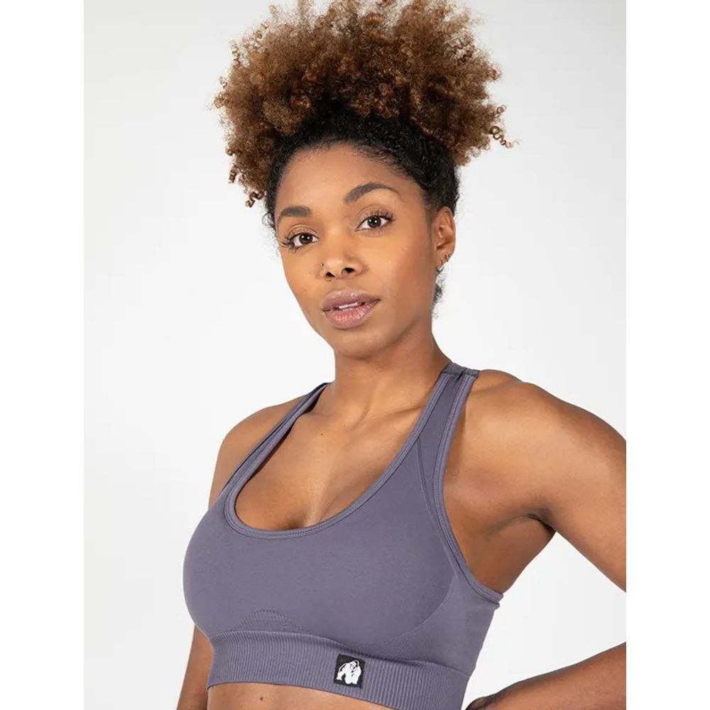 Gorilla Wear YAVA Sportski top, Sivi slika 3