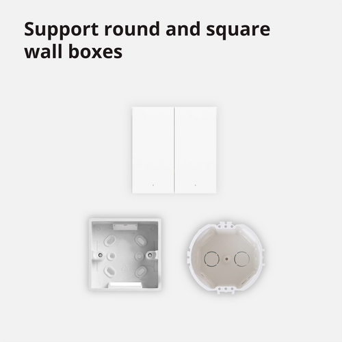 Aqara Smart Wall Switch H1 (with neutral, double rocker): Model: WS-EUK04; SKU: AK074EUW01 slika 47