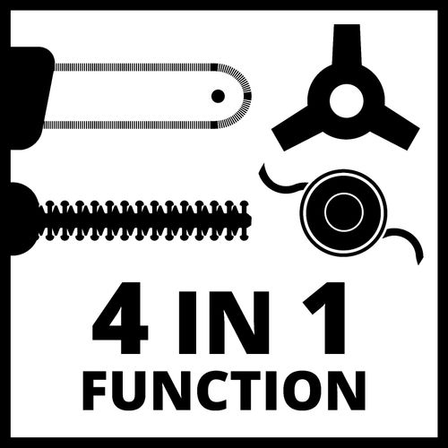 EINHELL Expert aku mutlifunkcionalni alat (trimer telesk. Škare pila) Power X-Change GE-LM 36/4in1 Li-Solo slika 9