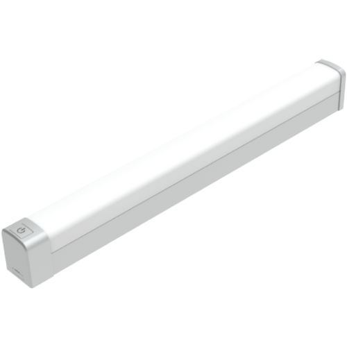 LED kupaonska zidna lampa, srebrna, 1350 lm, 15W, 4000 K, IP44, 60 cm slika 1