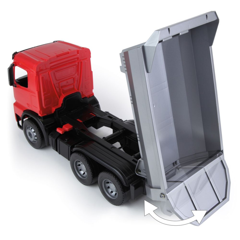 Lena Worxx Kamion kiper Mercedes Benz Arocs 46x19x22cm slika 9