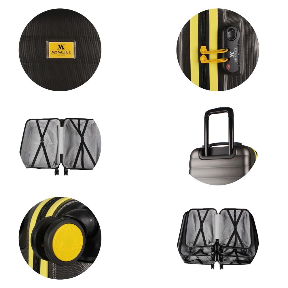 Set Kofera 6599 u Antracit Boji (2 Komada) slika 4