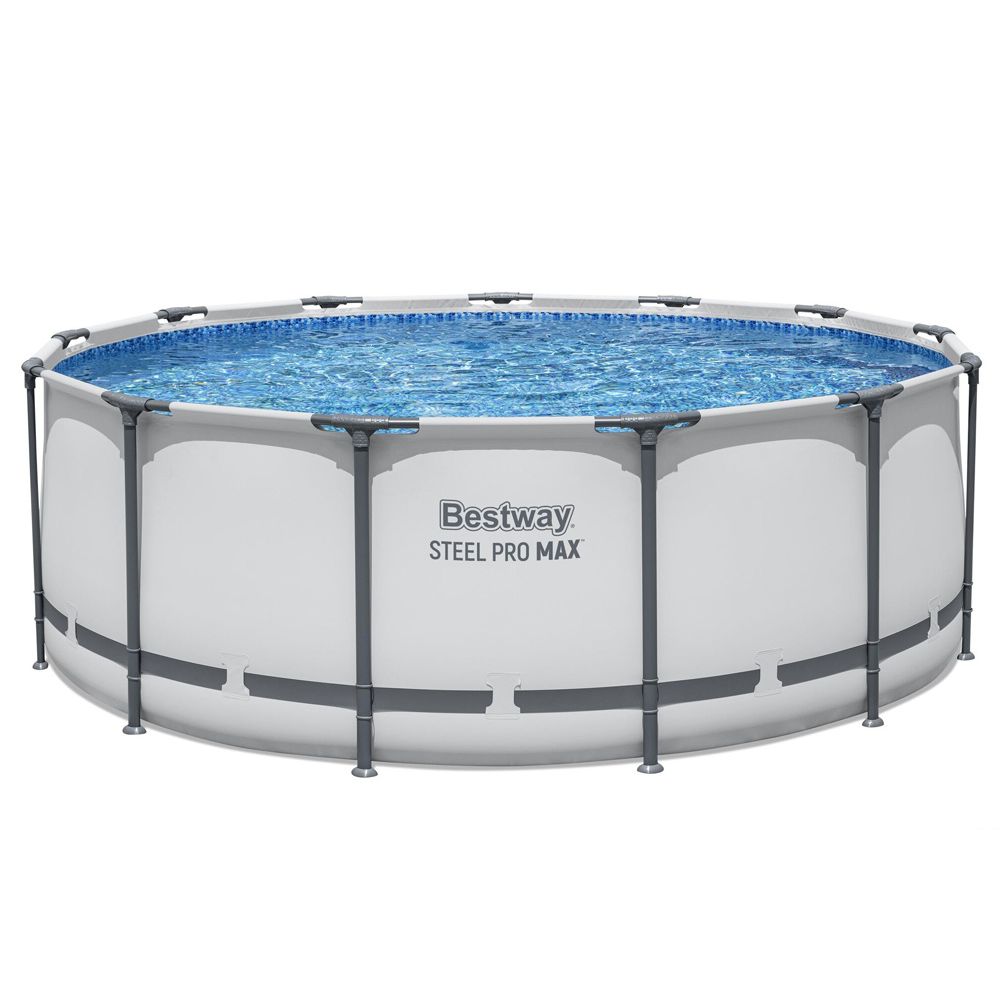 Bestway bazen s okvirom 396x122cm 7u1 pokrov s pumpnim ljestvama 5618W slika 7