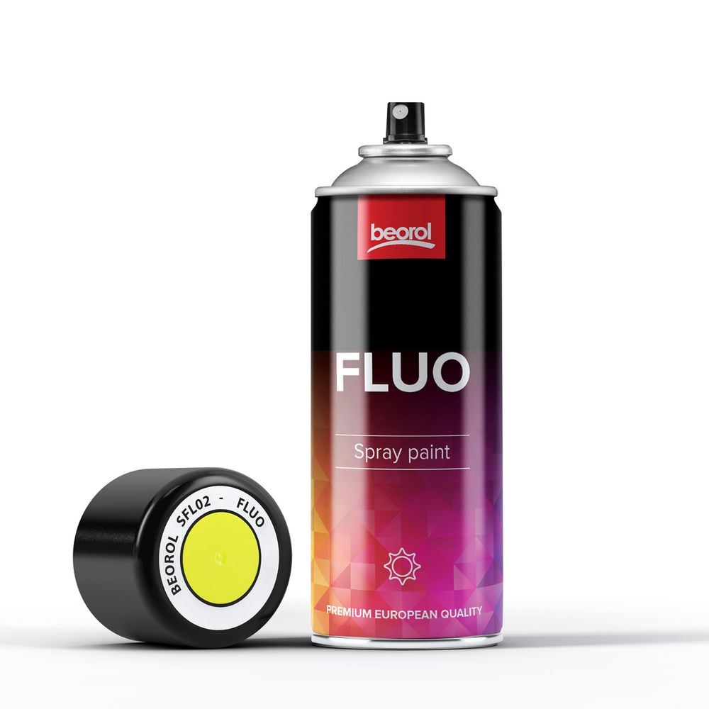 Beorol Sprej Fluo žuti Giallo slika 1