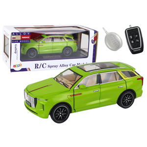 Auto na daljinsko upravljanje Aluminum 1:24 - zeleni