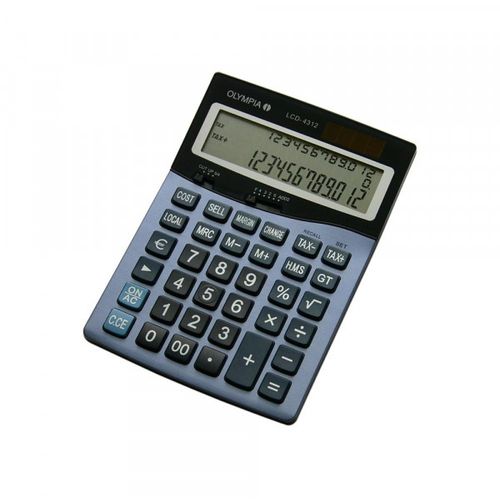 Kalkulator Olympia LCD 4312 tax slika 1