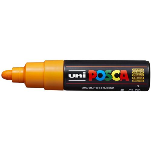 UNI POSCA marker pc-7m svijetlo žuti slika 1