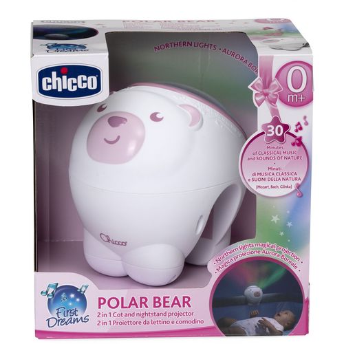 CHICCO projektor Polar Bear pink 1155810 slika 1