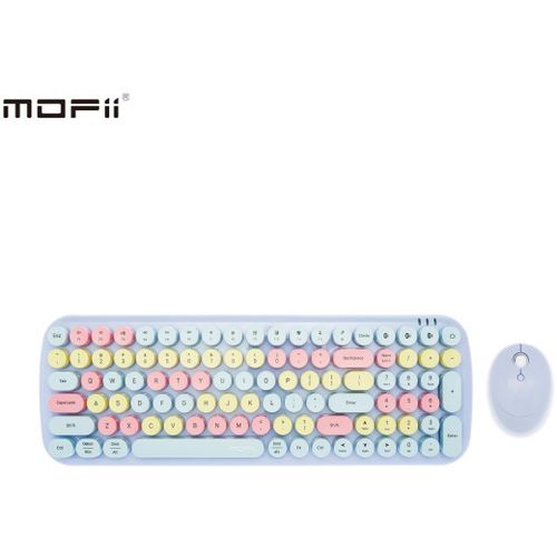 MOFII WL CANDY set tastatura i miš u šareno PLAVOJ boji slika 1