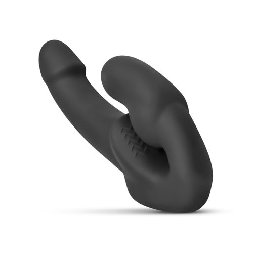 Strap on dildo bez pojasa No-Parts - Morgan, 22 cm, crni slika 9