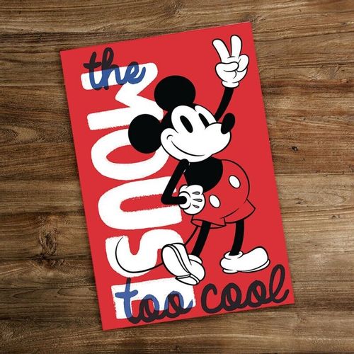 PYRAMID DELE - MICKEY MOUSE (TOO COOL) A5 EXERCISE BOOK slika 2