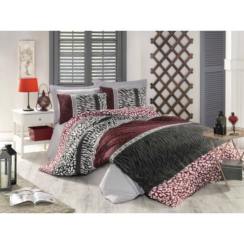 Colourful Cotton Posteljina Ranforce King (FR) Leopard slika 1