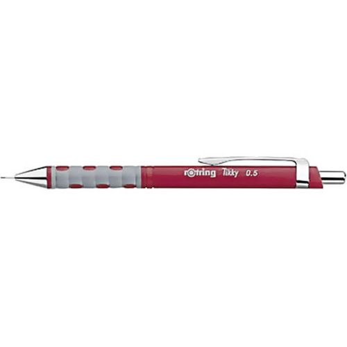 Olovka tehnička Tikky Rotring 0.5 mm, crvena slika 1