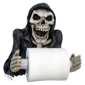 NEMESIS NOW REAPERS REVENGE TOILET ROLL HOLDER 26CM