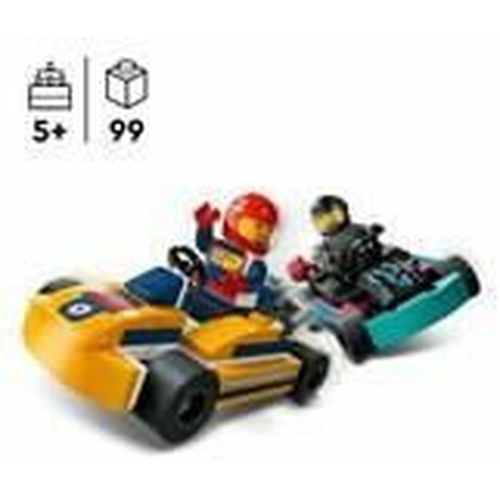 Playset Lego 60400 Karts and Racing Drivers slika 5