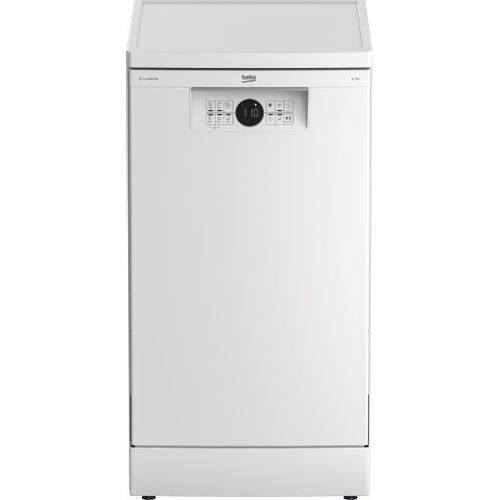 Beko BDFS 26020 WQ Mašina za pranje sudova, 10 kompleta, ProSmart™ Inverter, Širina 44.8 cm, Bela boja slika 7