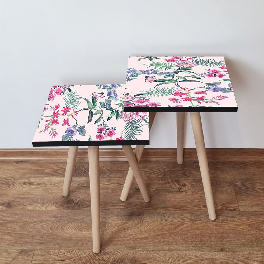 Nesting stolovi 2Shp191 - (2 komada) - boje: više boja slika 1
