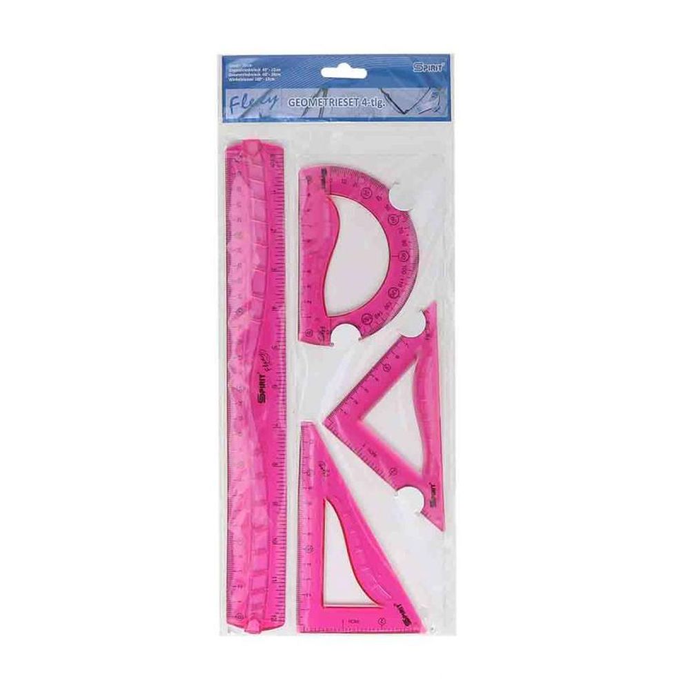 Geometrijski set 30 cm, Flexy 404664, sorto, 1/1, Spirit slika 2