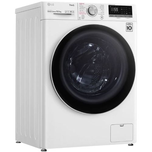 LG F4WV510S0E Mašina za pranje veša sa parom, 10,5 kg, 1400 rpm, Širina 60 cm, Dubina 56.5 cm, AI DD™ tehnologija, TurboWash™, WiFi Funkcija slika 10