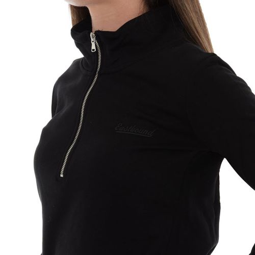 EBW827-BLK Eastbound Haljina Wms Fleece Half Zip Dress Ebw827-Blk slika 3