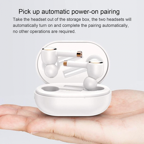 Bluetooth slusalice Airpods Wireless L2 bele slika 9