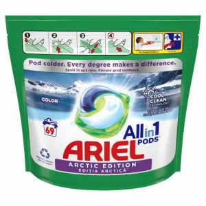 Ariel kapsule za pranje veša All in 1 Color Arctic Edition,69 kom, 69 pranja