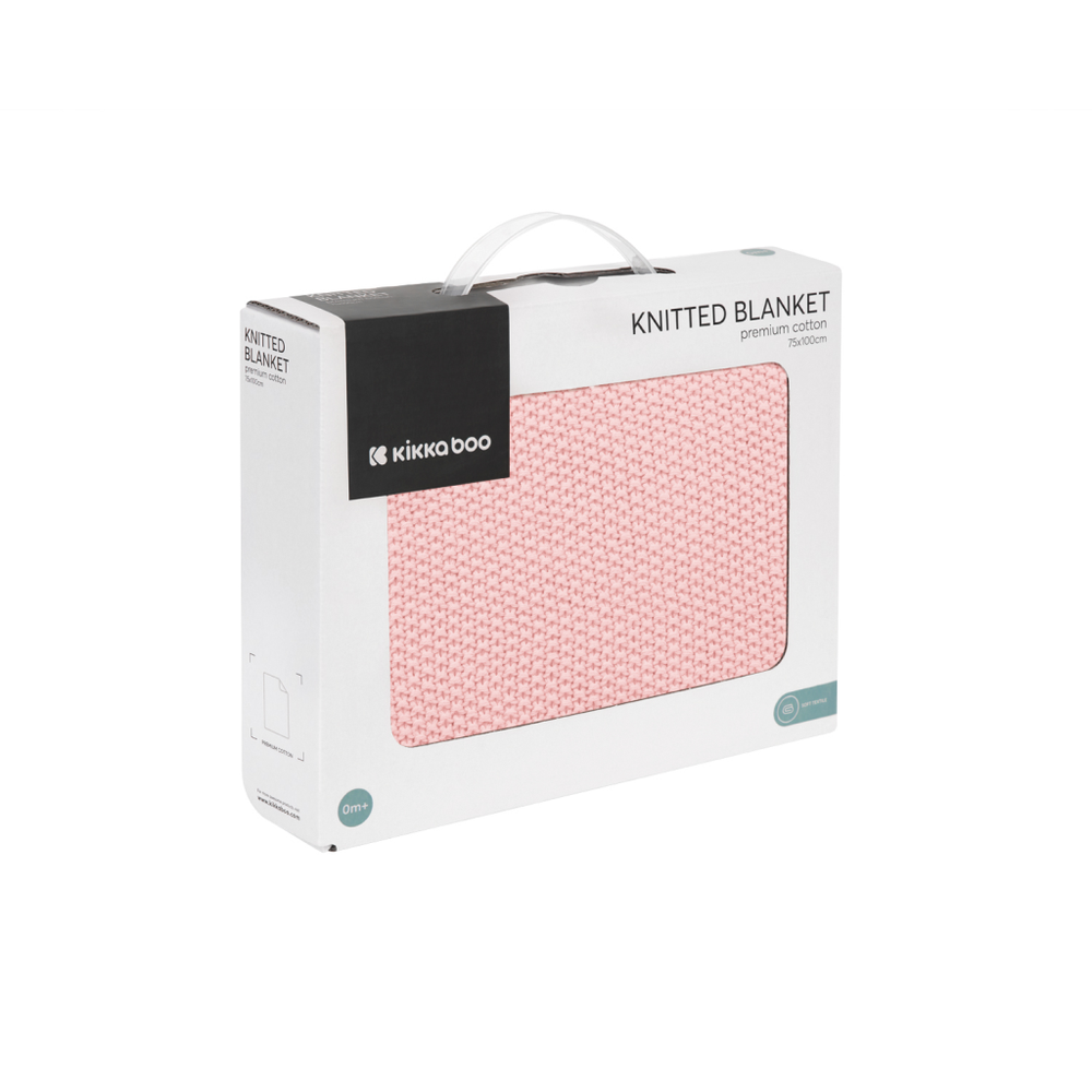 Kikka Boo Pletena dekica Dream Big 75x100cm, Pink slika 3