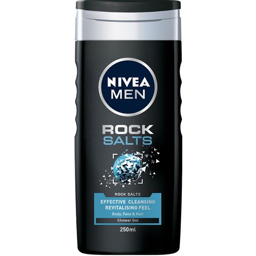 NIVEA MEN Rock Salts gel za tuširanje slika 1