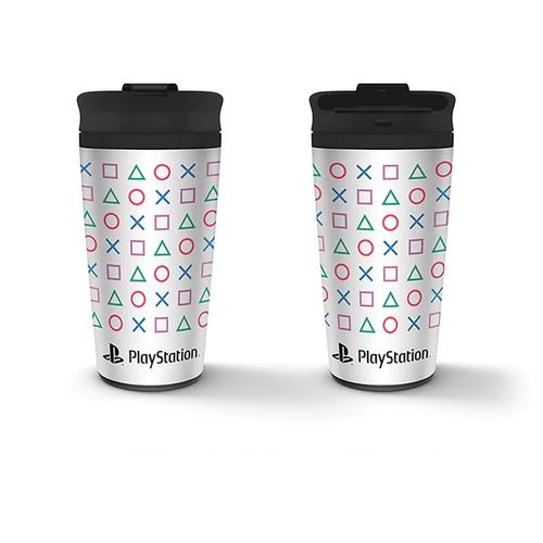 PYRAMID PLAYSTATION (SHAPES) METAL TRAVEL MUG slika 1