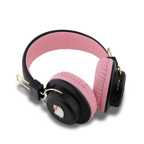 HELLO KITTY bluetooth slušalice 'over head/preko glave' METAL LOGO PINK slika 4