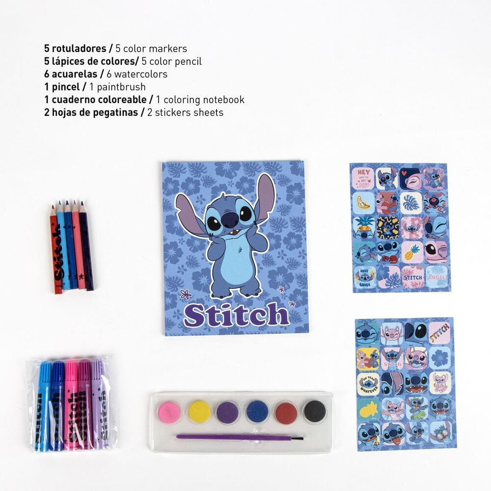 Disney Stitch Ruksak sa Setom Školskog Pribora slika 5