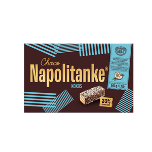 Kraš Choco napolitanke vafel kokos 500g