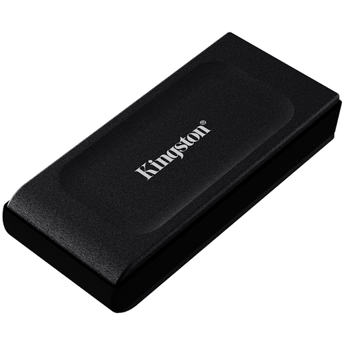 Kingston SXS1000/2000G Portable SSD 2TB, XS1000, USB 3.2 Gen.2x2 (20Gbps), Read up to 1,050MB/s, Write up to 1,000 MB/s, Black slika 1